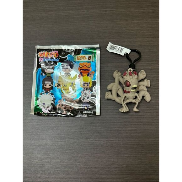 Naruto Shippuden Series 8 Figural Bag Clip Keychain - Ten Tails - Picture 1 of 2